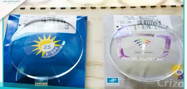 5+ Cách nhận biết tròng kính cận Essilor chính hãng​
