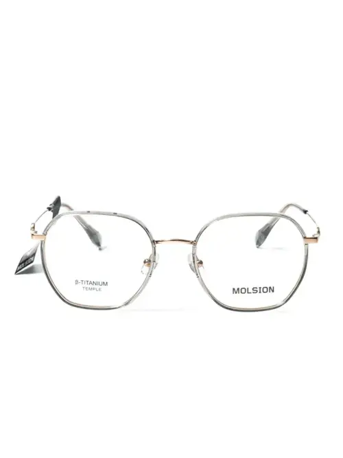 Gọng kính Molsion 6001 - Gọng kính nhựa phối kim loại bền bỉ