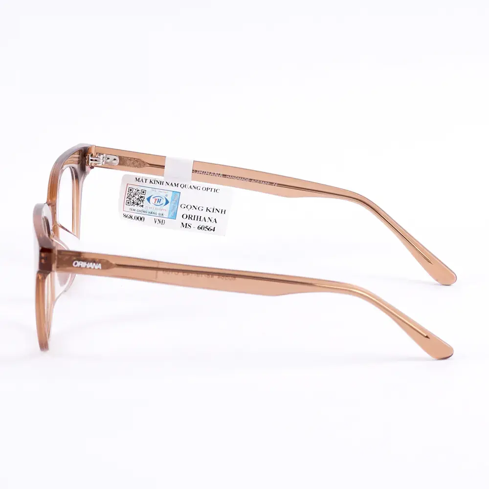 Gọng kính Orihana MS-60564 - màu vàng độc đáo