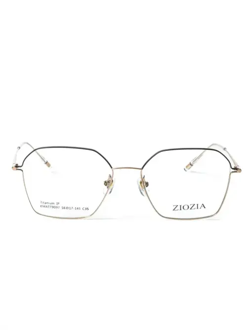 Gọng kính Ziozia 9097 - Gọng kính có thiết kế đa giác đẹp