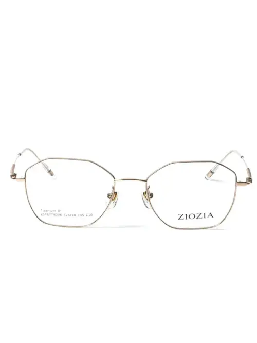 Gọng kính Ziozia 9098 - Thiết kế đa giác, chất liệu Titanium