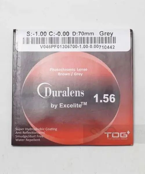 Tròng Đổi Màu Duralens 156
