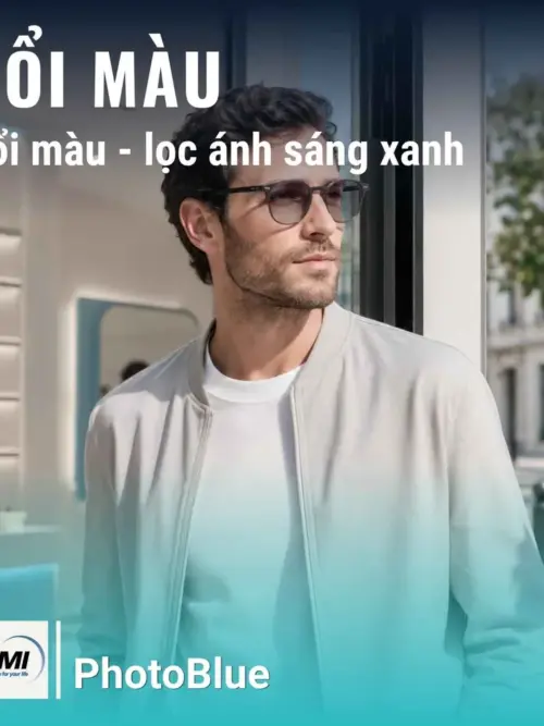 Tròng kính đổi màu Chemi SunGuard
