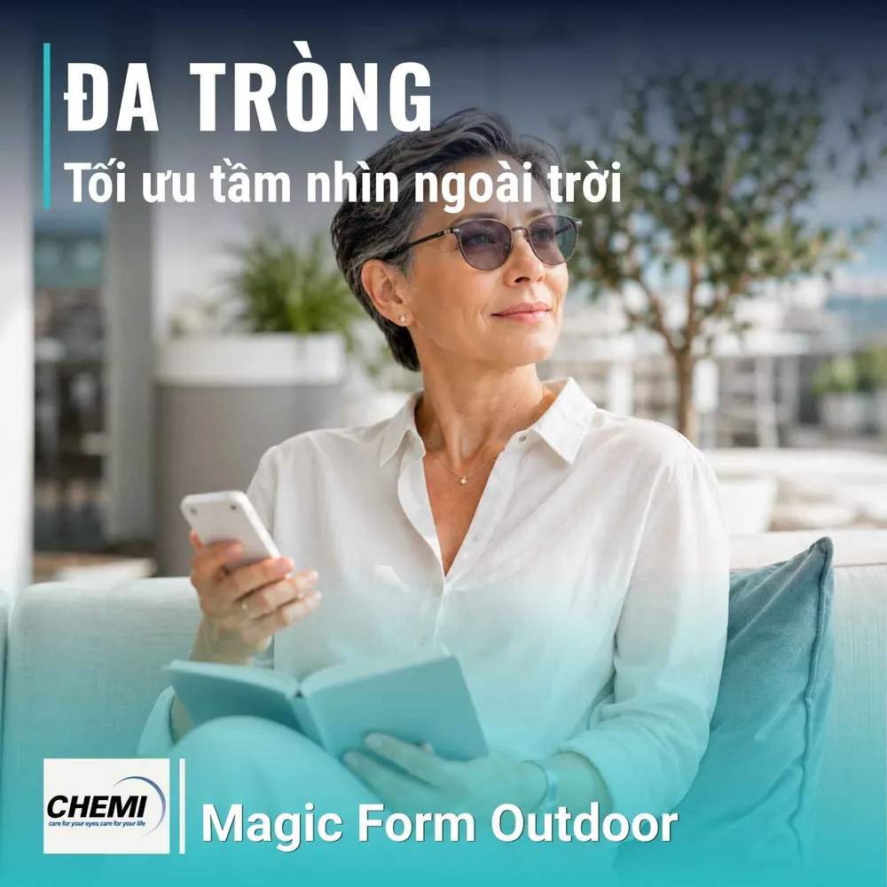 Tròng kính đa tròng CHEMI Magic Form Outdoor