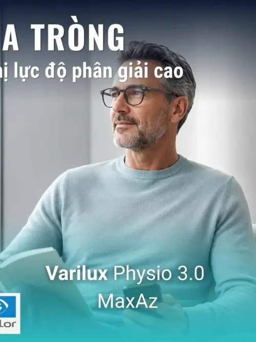 Kính đa tròng Essilor Varilux Physio 3.0 MaxAz - Giá tốt