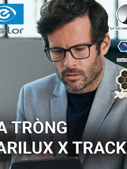 Tròng kính đa tròng Essilor Varilux X Track FIT Crizal Rock