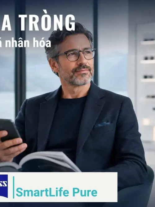 Tròng kính đa tròng ZEISS SmartLife Pure