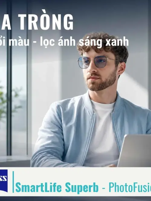 Tròng kính đa tròng ZEISS SmartLife Superb PhotoFusion X