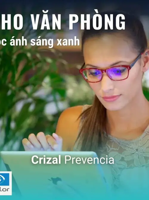 Tròng kính Essilor Crizal Prevencia chính hãng, Giá tốt