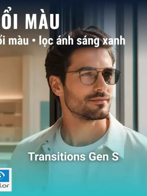 Tròng kính Essilor Transitions Gen S
