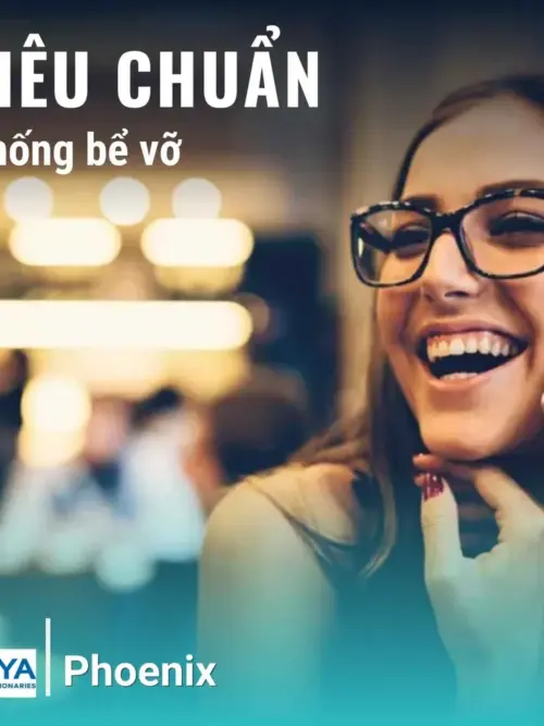 Tròng kính HOYA Phoenix chống bể chính hãng Nhật Bản