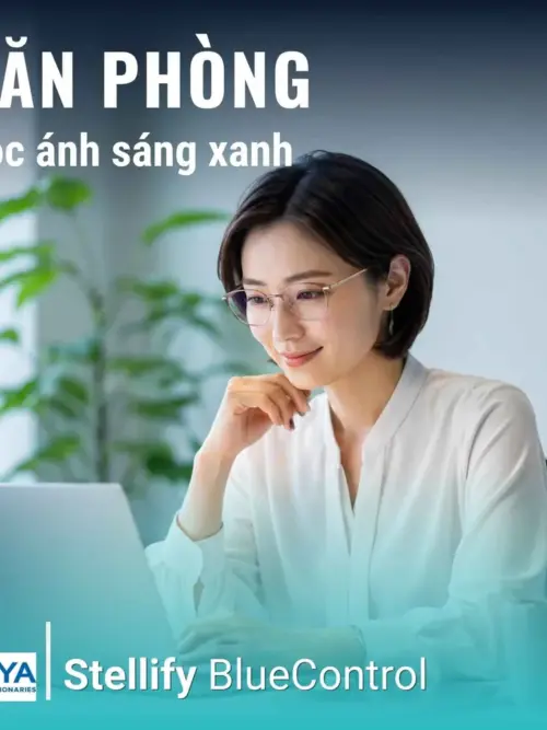 Tròng kính Hoya Stellify Blue Control - Ngăn ánh sáng xanh