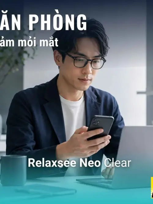 Tròng kính Nikon Relaxsee Neo Clear
