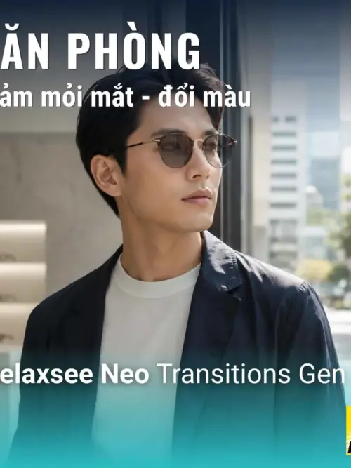 Tròng kính Nikon Relaxsee Neo Transitions Gen S