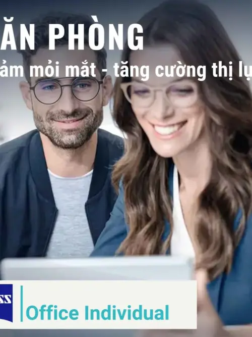 Tròng kính ZEISS Office Individual chính hãng
