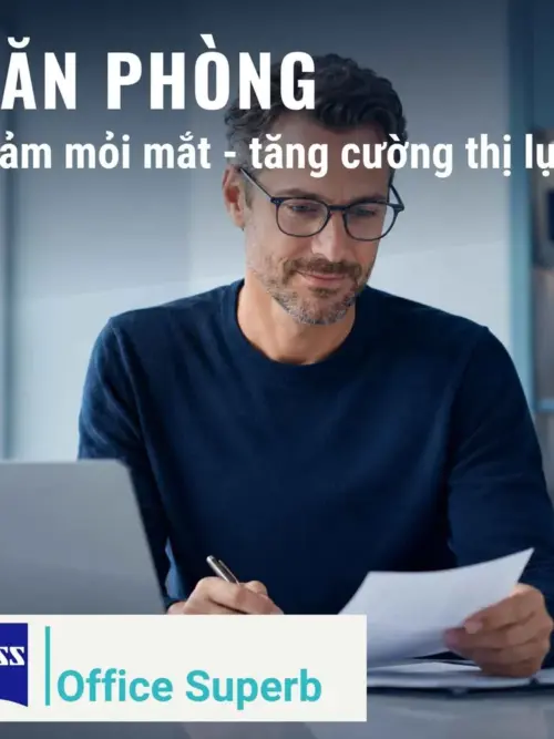 Tròng kính ZEISS Office Superb chính hãng
